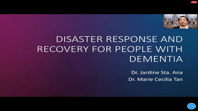 Disaster Response And Recovery With People With Dementia
