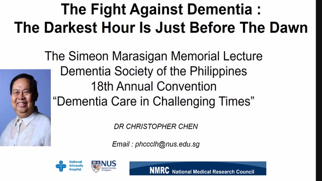 Dr Marasigan Memorial Lecture